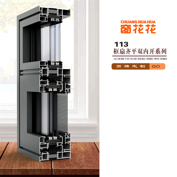 113框扇齐平双内开系列